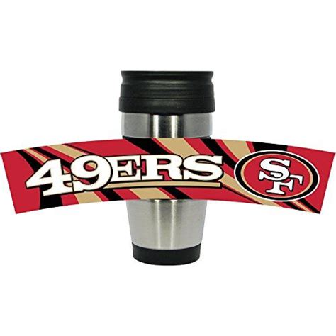 Check spelling or type a new query. NFL San Francisco 49ers 15 oz Stainless Steel Travel Mug ...