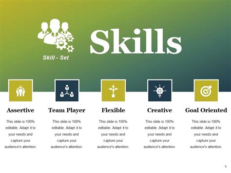 Skills Ppt Styles Objects Powerpoint Templates Backgrounds Template