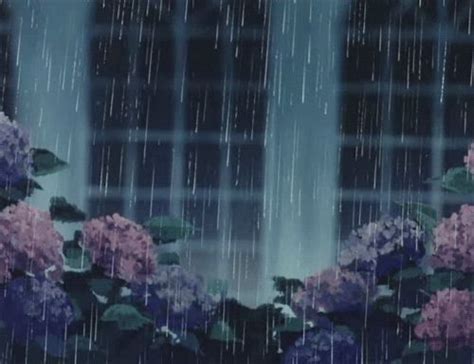 Rainy Day Aesthetic Anime Anime Scenery Rain 