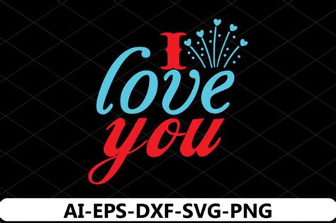 I Love You Graphic By Kdp Grandmaster · Creative Fabrica
