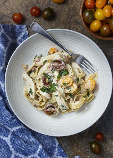 Maybe you would like to learn more about one of these? One Pot Creamy Chicken Fettuccine Alfredo - Just a Little ...