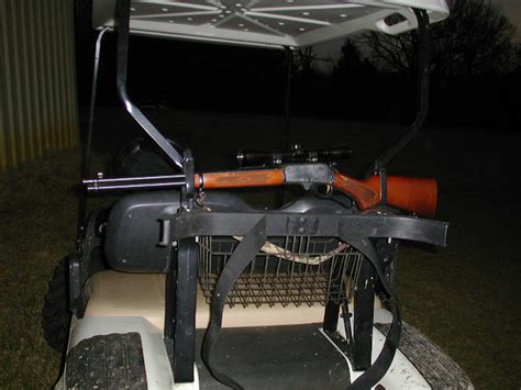 Does Anyone Have A Gun Rack On Their Golf Cart Page 1 Ar15com