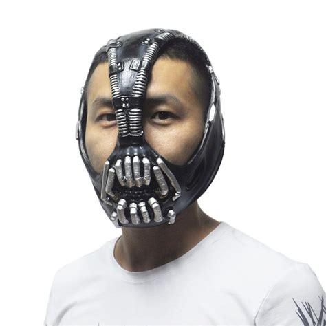 Cool Bane Mask The Dark Knight Batman Movie Halloween Costume Cosplay
