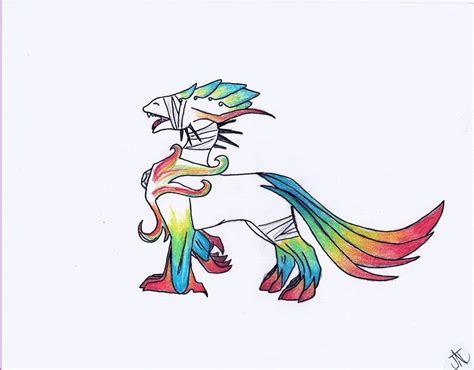 Rainbow Dragon By Neodragonarts On Deviantart