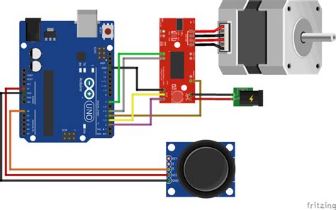 Control A Stepper Motor Using A Joystick And An Arduino Brainy Bits