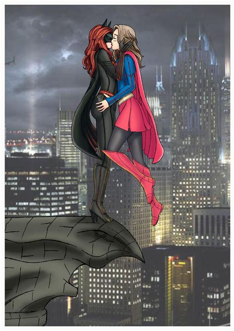Batwoman And Supergirl Cw Elseworlds By Millyart On Deviantart In