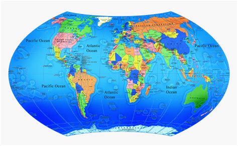 World Map Of Partner1 Globe Of The World Map Hd Png Download