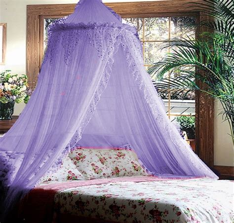 Purple Lilac Jeweled Princess Bed Canopy I Could Zzzzzz In These