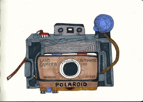 Polaroid My Drawings Drawings Illustration