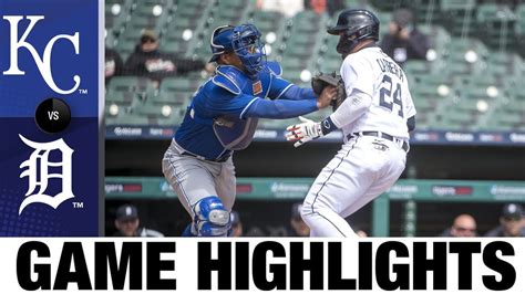 Royals Vs Tigers Game Highlights 4 26 21 MLB Highlights YouTube