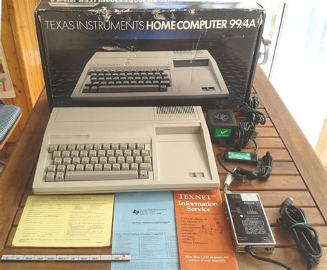 Retro Ordenadores Orty Ordenador Texas Instruments Ti 994a Ntsc 1983