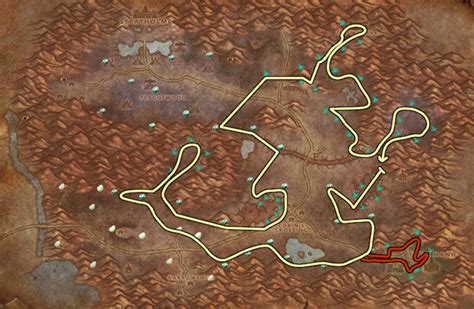 Silithus Mining Route Classic Wow Wow Farming Dreamfoil World Of Warcraft Classic Farm Guide