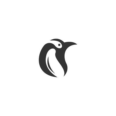 Premium Vector Penguin Icon Logo Design Template Illustration