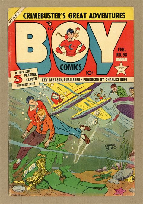 Boy Comics 1942 98 Vg 35