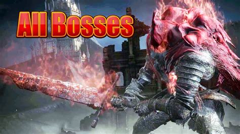 Dark Souls 3 Ringed City All Bosses Gameplay Youtube