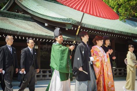 Japanese Shinto Wedding Ceremony Editorial Image Image Of Japan Formal 42149315