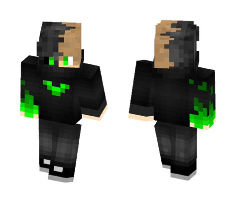 Download Green Pvp Boy Minecraft Skin For Free
