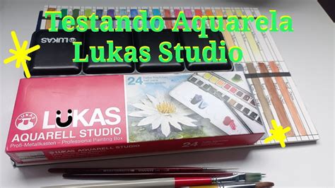 Resenha Aquarela Lukas Studio Youtube