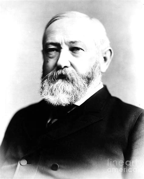 Benjamin Harrison 23rd American Photograph By Photo Researchers Fine