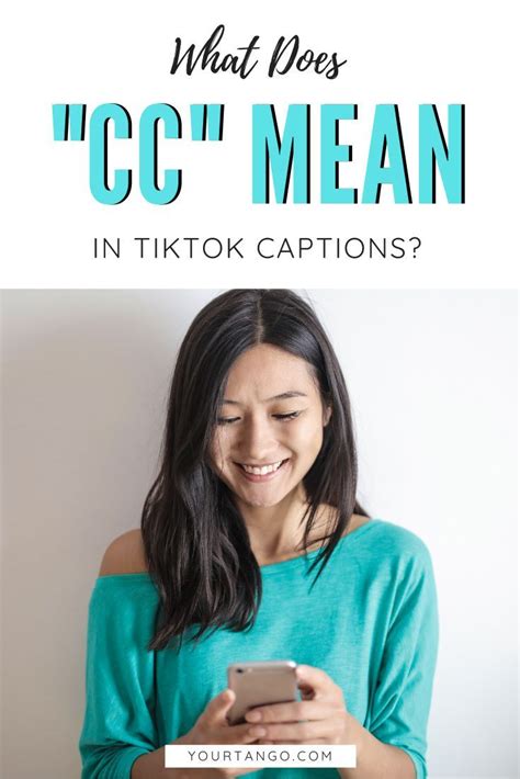 what does cc mean in tiktok captions dating profile entertainment news celebrities cuffing