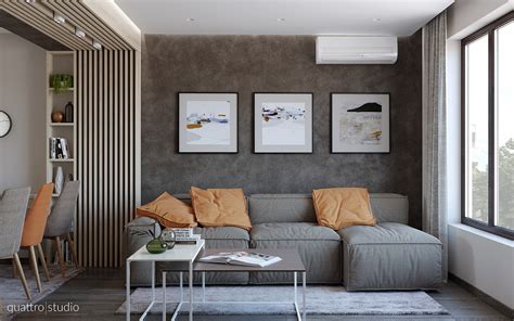 Interior Project Of Apartment 90m2 On Behance