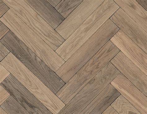 Recm1000 Kuprice Herringbone Solid European Oak Wood Flooring Oiled