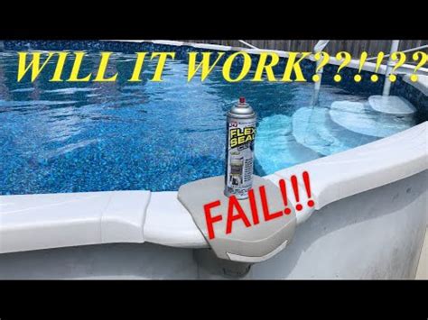 Can You Use Flex Seal In A Pool Functions Enable