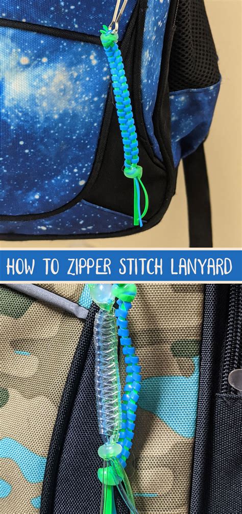 This is the smaller version of the paraflatman / lucky fat man and makes a great knife lanyard or zipper pull. Zipper Stitch Lanyard Boondoggle Tutorial * Moms and Crafters