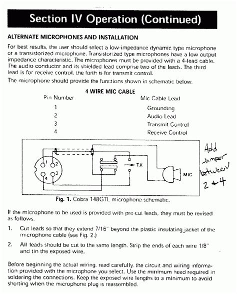 Microphone Wire Diagram Microphone And Wireless Transmitter Wiring
