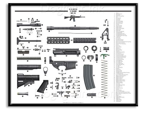 Ar 15 Exploded Parts Diagram Brought To You By Sportsmans Outdoor