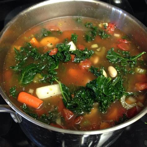 Vegetarian Kale Soup Recipe Allrecipes