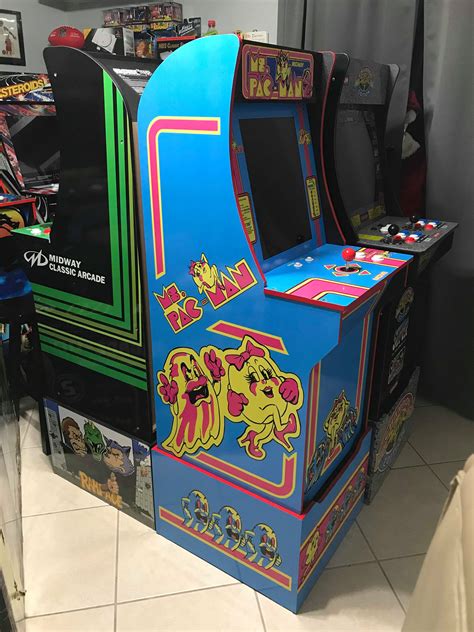 Arcade 1up Ms Pac Man Machine And Riser Decals Arcade1up Skin Wrap Game