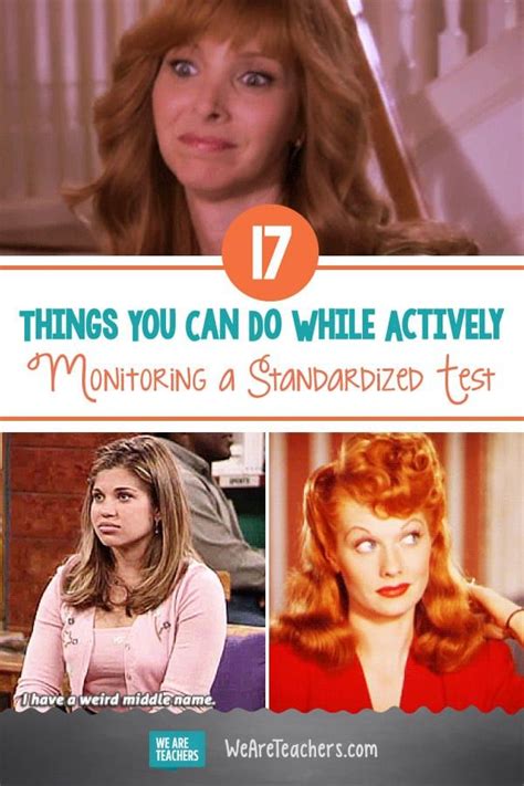 Things You Can Do While Actively Monitoring A Standardized Test Artofit