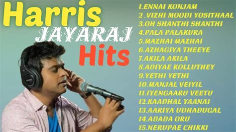 Harris Jayaraj Hits Tamil Songs Jukebox Tamil Movie Super Hit Songs Collection Nonstop Jukebox