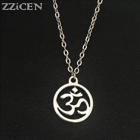 New Stylish Trendy Antique Silver 3d Yoga Charms Aum Om Symbol Ohm