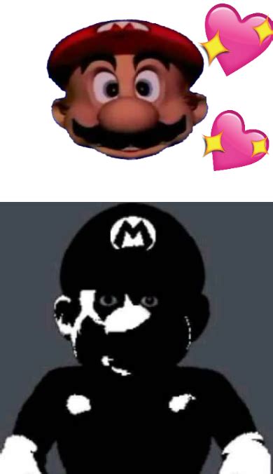 Happy Mario Vs Creepy Mario Memes Imgflip