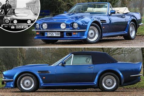Rare Aston Martin Drop Top Made Famous By James Bond In The 1980s To