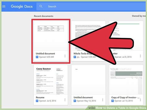 Choose file > share and click on get shareable link in. 4 Ways to Delete a Table in Google Docs - wikiHow