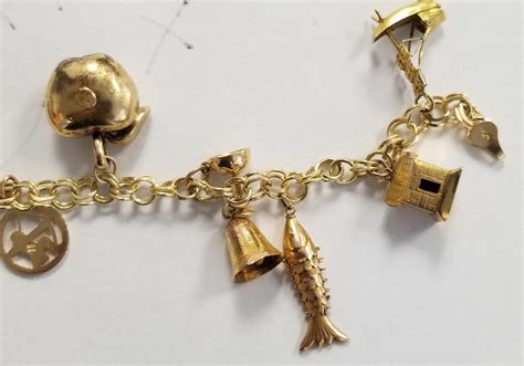 14k Gold Charm Bracelet Portland 3 Portland Gold Buyers Llc