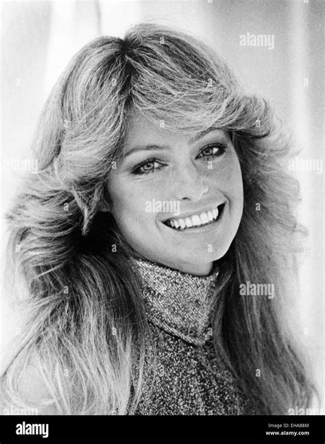 Farrah Fawcett Black And White Stock Photos And Images Alamy