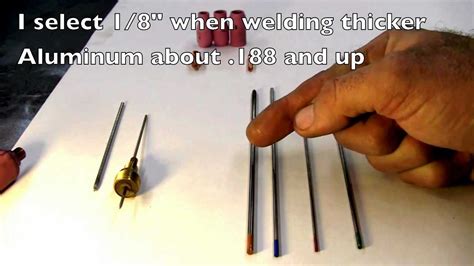 TIG WELDING 101 Tungsten Collet And TIG Cup Selection For Aluminum