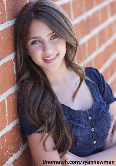 Ryan Whitney Newman Is An American Teen Actress Singer And Model Ryannewmanoldpics
