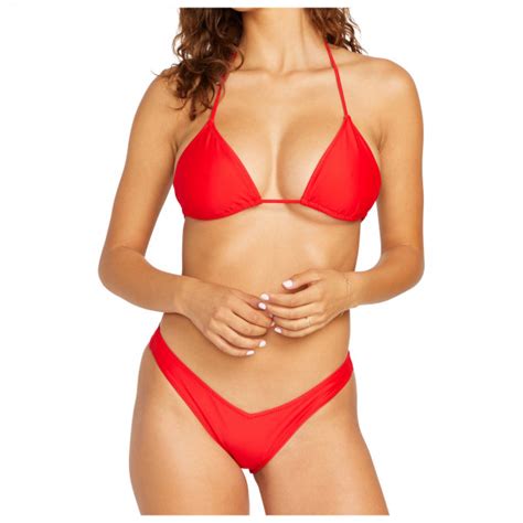 Volcom Simply Solid Slide Tri Bikini Top Women S Buy Online