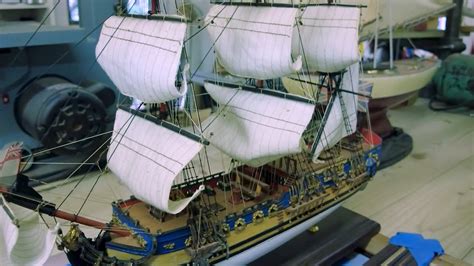 Millsboro Man Builds Wooden Ship Models Youtube