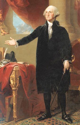 The History Blog George Washington First President Of The United States