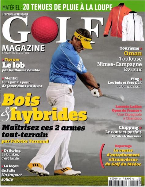 Golf Magazine N° 284 Abonnement Golf Magazine Abonnement Magazine