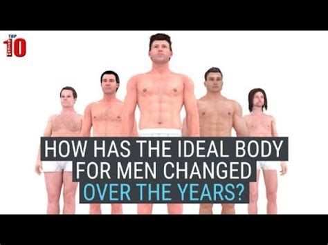 How The Ideal Body For Men Has Changed Over The Last Years Youtube