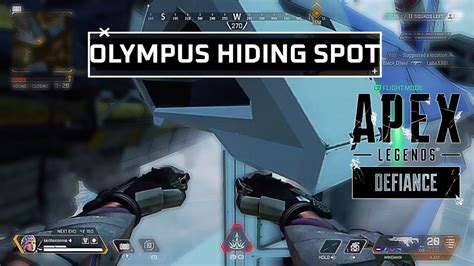 Olympus Hiding Spot Apex Legends Season 12 Youtube