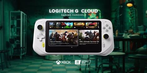 Logitech G Cloud Gaming Handheld With Xbox Remote Play Steam Link And