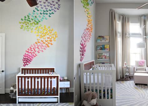 Parkers enchanted forest inspirierte kleinkinderzimmer. 25 Ideen für Babyzimmer Deko und kreative Wandgestaltung